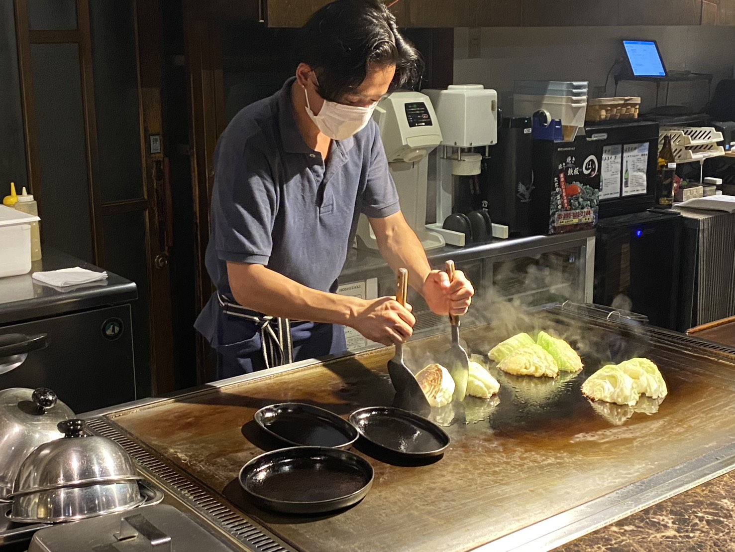 はまのやの店内